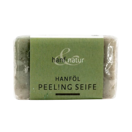 Savon exfoliant à l'huile de chanvre, 100g