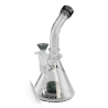 Blaze Glass Herb bong incl banger carb cap Cap Black