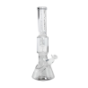 Blaze Glass Ice Bong vs. Fire mit Trommelperkolator transparent