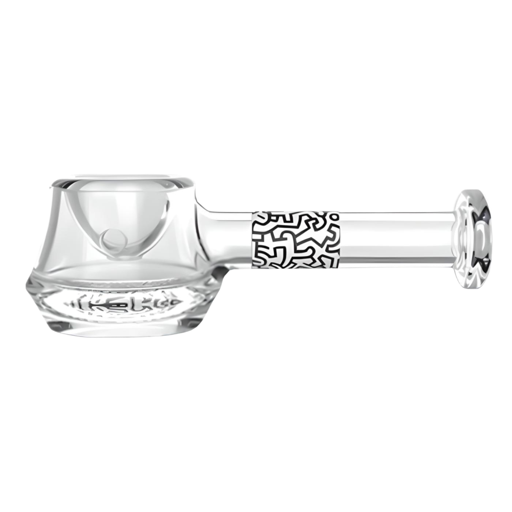 Keith Haring Glass Spoon Pipe