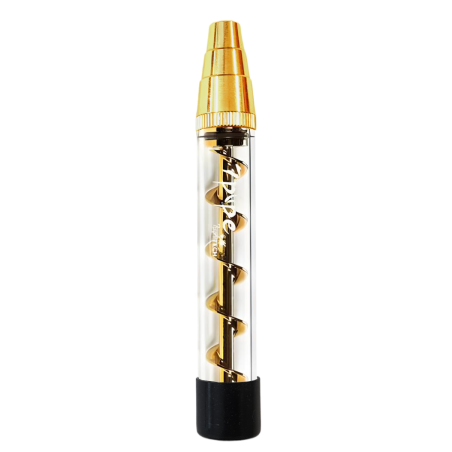 7pipe Twisty Glass Blunt Gold