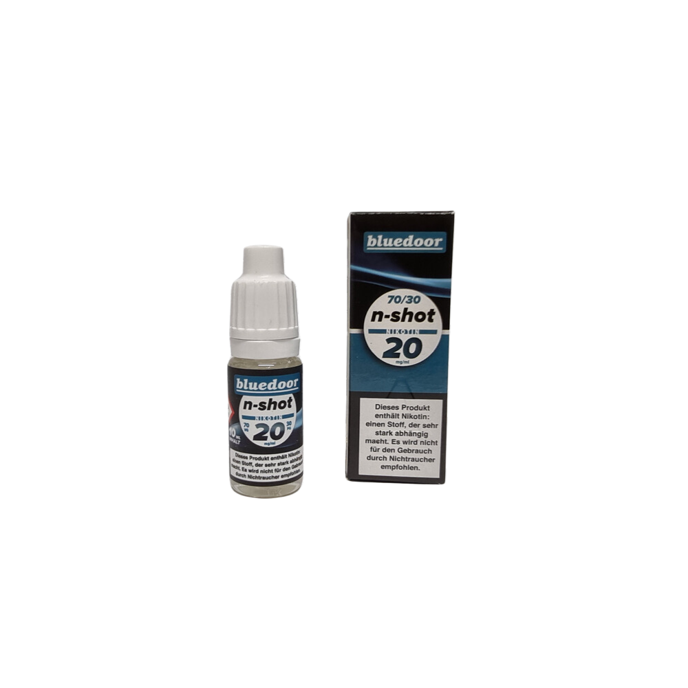 Bluedoor - Nicotine Shot 70 VG / 30 PG, 20 mg