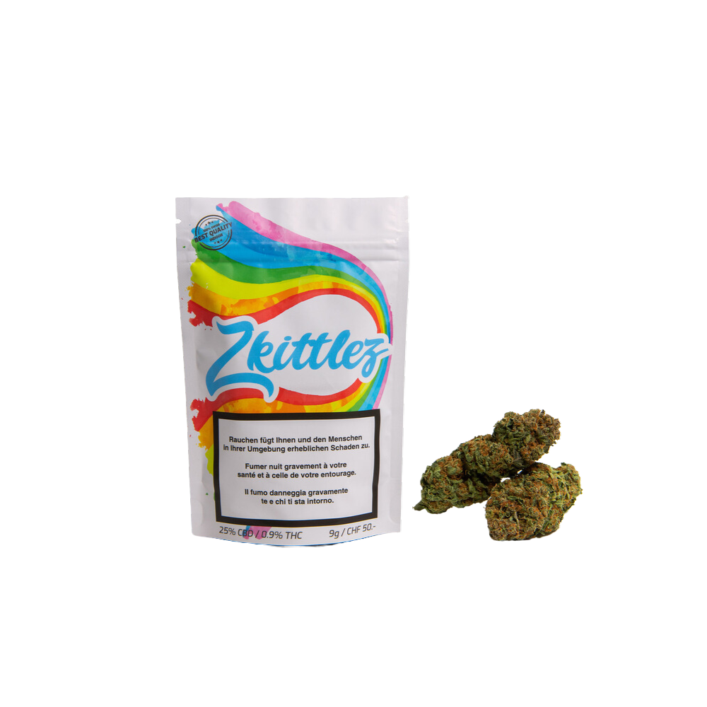 Urban Pharm Zkittlez fleurs de CBD 9g