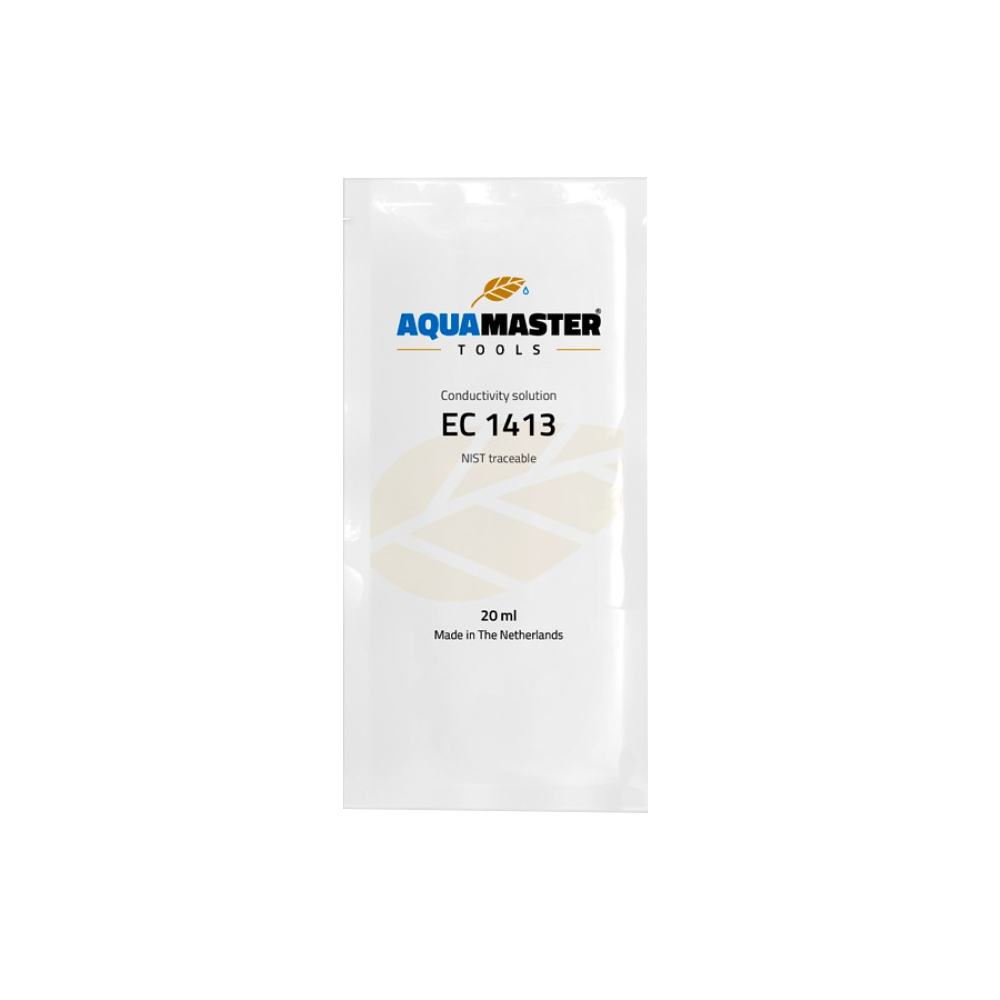 AquaMaster Tools EC 1413 Calibration Solution, 20ml sachet