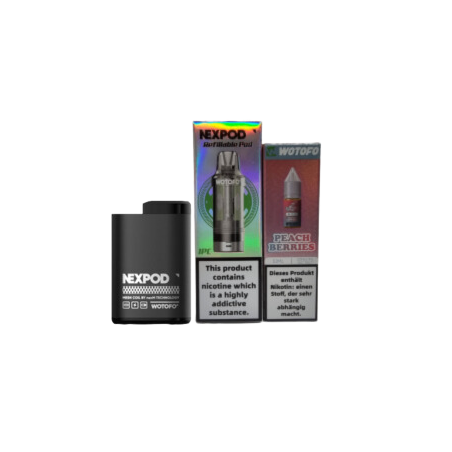 nexPOD Refillable Pod Kit Black