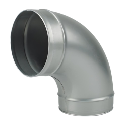 Pipe Elbow 90°, 125 mm connection port