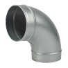 Pipe Elbow 90°, 125 mm connection port