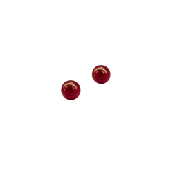 Set of 2 red terp pearls for bangers