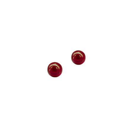 Set of 2 red terp pearls for bangers