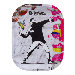 G-Rollz Banksy's Grafitti Small Tray, 14x18 cm