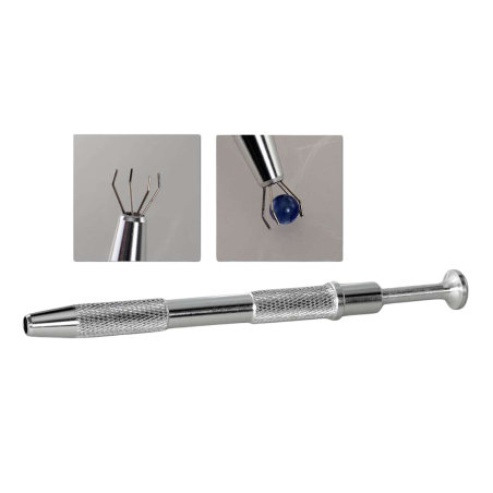 Black Leaf Dab Tool Greifer silber