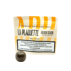 La Plaquette CBD Hash Golden Static 10g