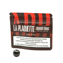 La Plaquette CBD Hash Libanais Rouge 3.5g