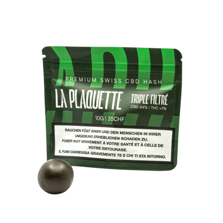 La Plaquette CBD Hash Triple Filtré 3.5g