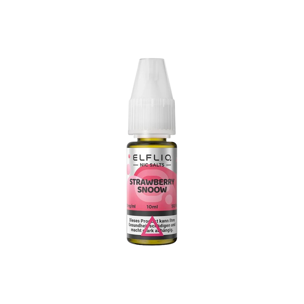 Elfliq Strawberry Snoow (Ice cream) Nic Salts, 10ml