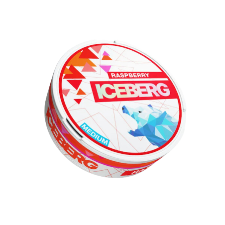 Iceberg Raspberry - All White Snus 20mg/g -12g