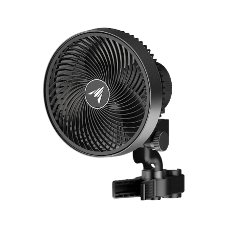 AC Infinity Cloudray S6, GEN 2, clip fan 150 mm, EC motor, automatic oscillation