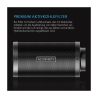 AC Infinity Activated carbon filter with Australian activated carbon, 100 mm