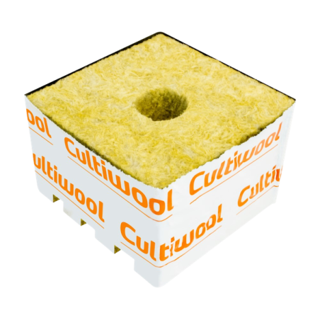 Cultiwool Cube 10cm with 28mm Hole