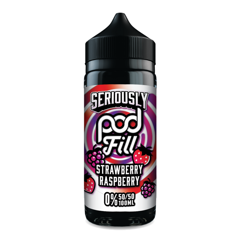 Seriously Pod Fill Strawberry Raspberry, 100ml