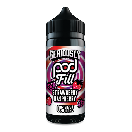 Seriously Pod Fill Strawberry Raspberry, 100ml