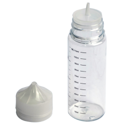 Liquid bottle with graduation, 110ml