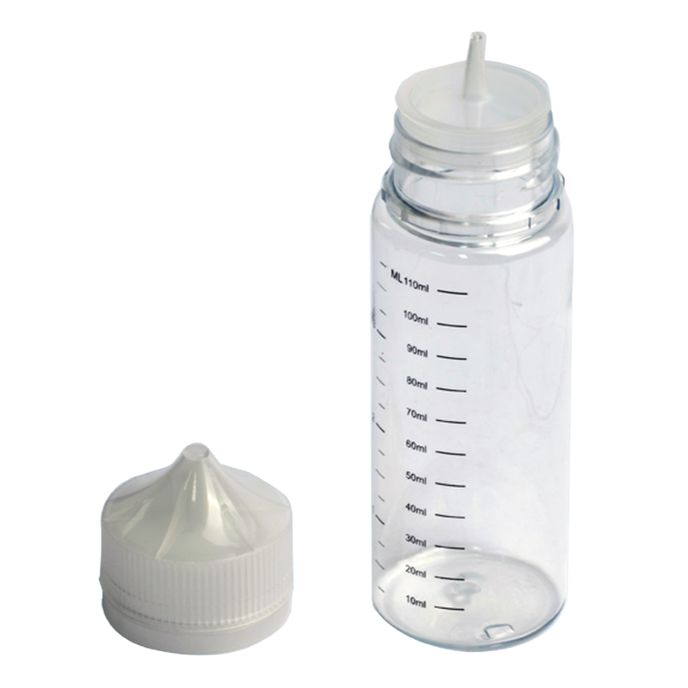 Liquid bottle with graduation, 110ml