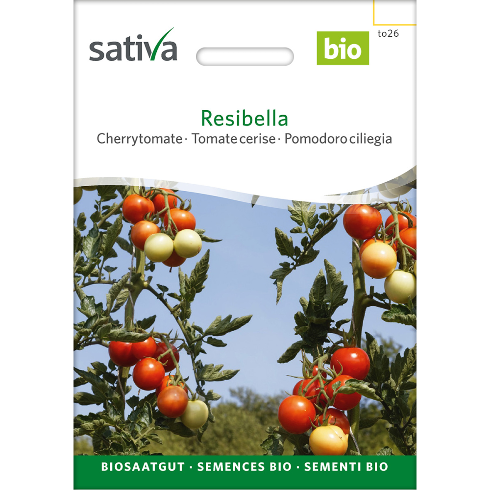 Sativa Resibella –  Cherrytomate Bio