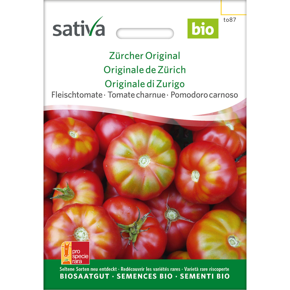 Sativa Zürcher Original  –  Fleischtomate Bio