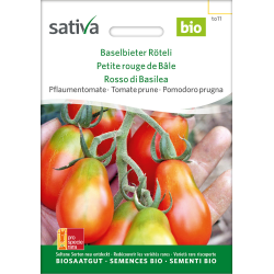 Sativa Baselbieter Röteli  - organic plum tomato