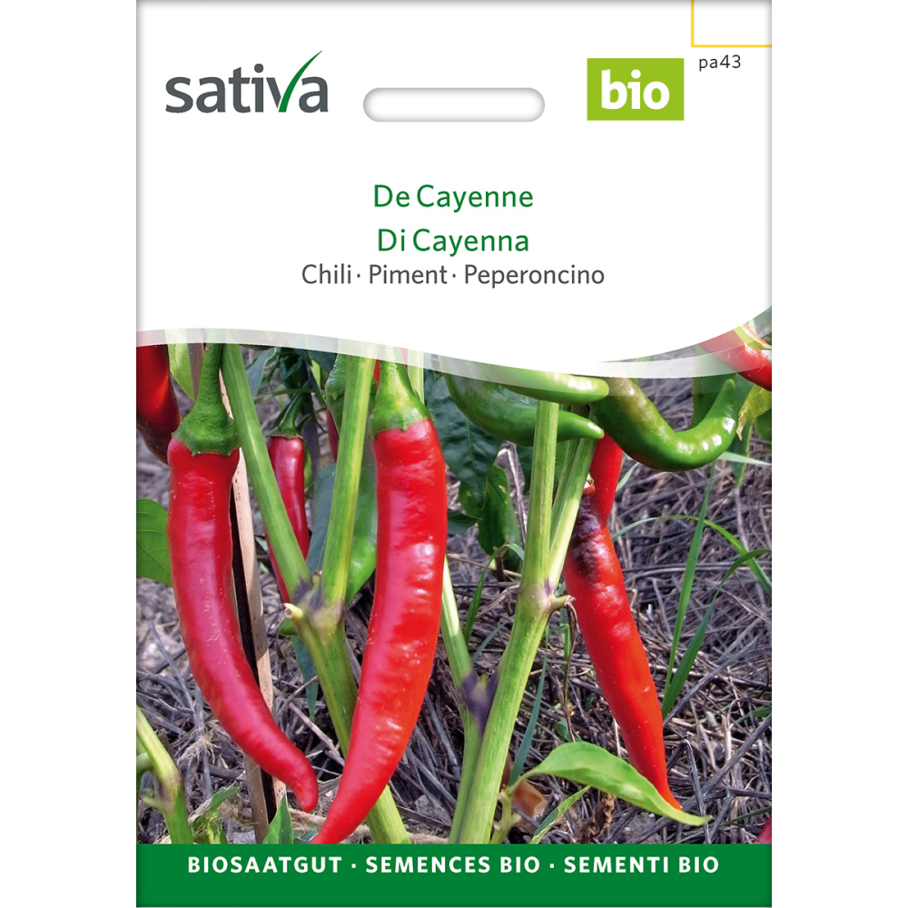 Sativa De Cayenne  –  Chilli Bio