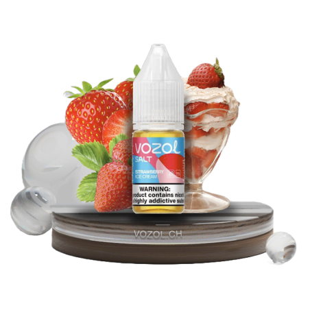 Vozol Strawberry Ice Cream, 20mg, 10ml