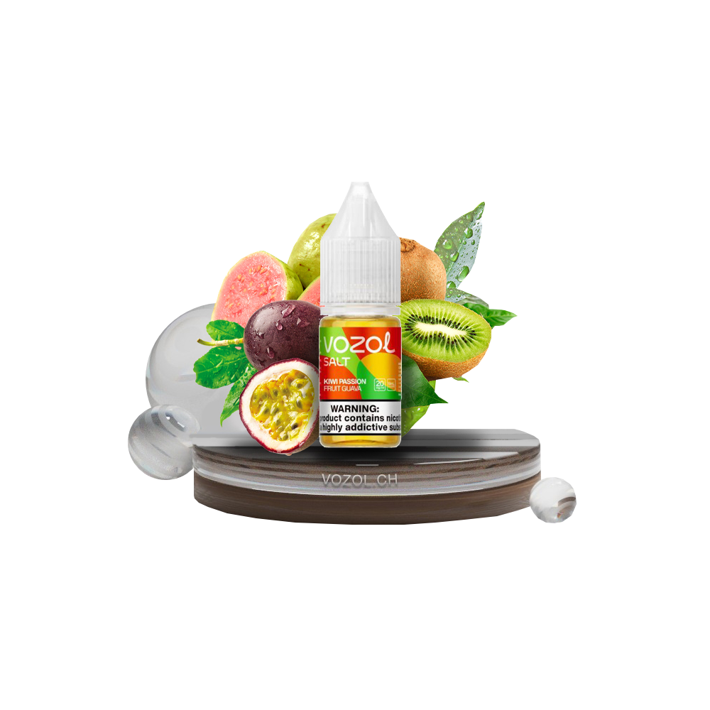 Vozol Kiwi Passion Fruit Guava, 20mg, 10ml