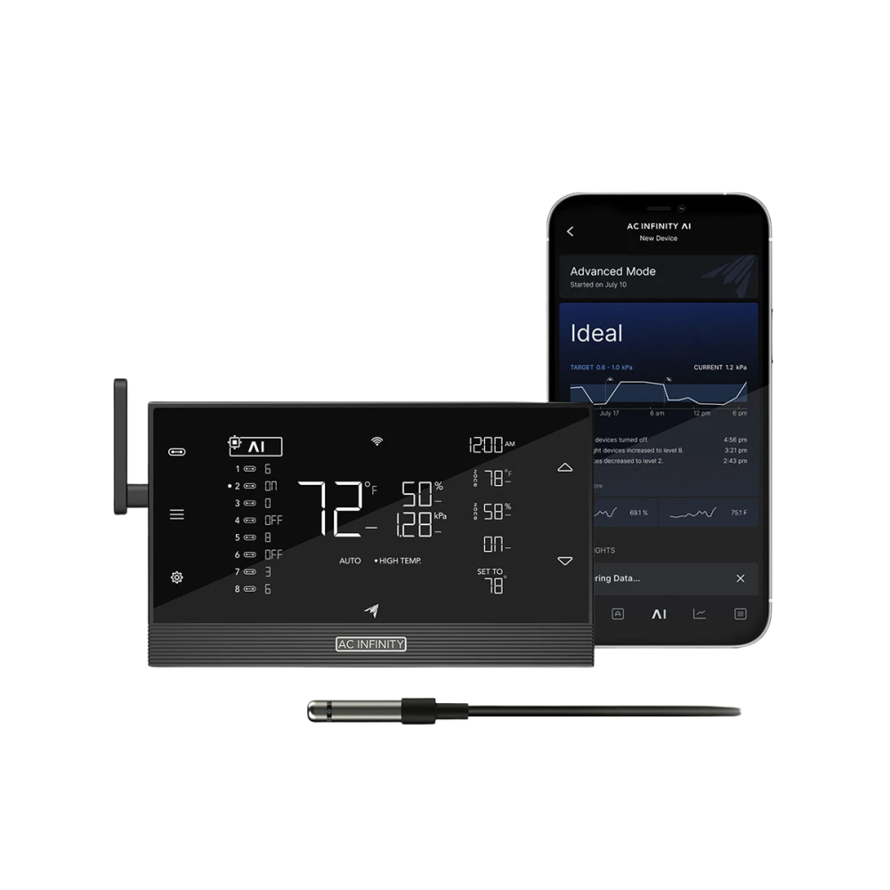 AC Infinity CONTROLLER AI+ – KI-gestützter Umweltcontroller für optimales Pflanzenwachstum