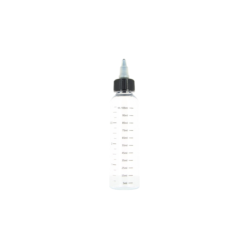 Empty flask with graduation 105ml