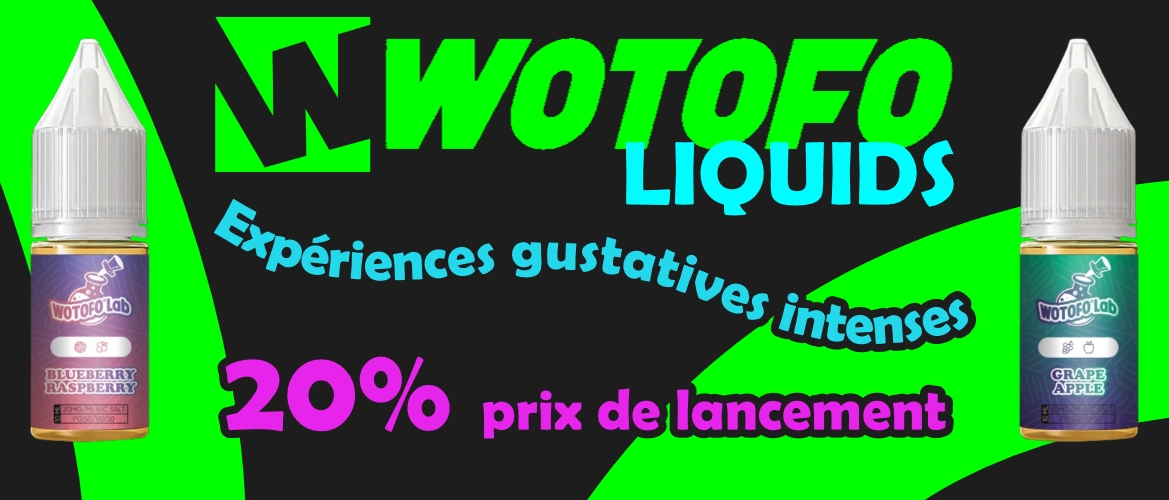 Wotofo Liquids Intro Offer
